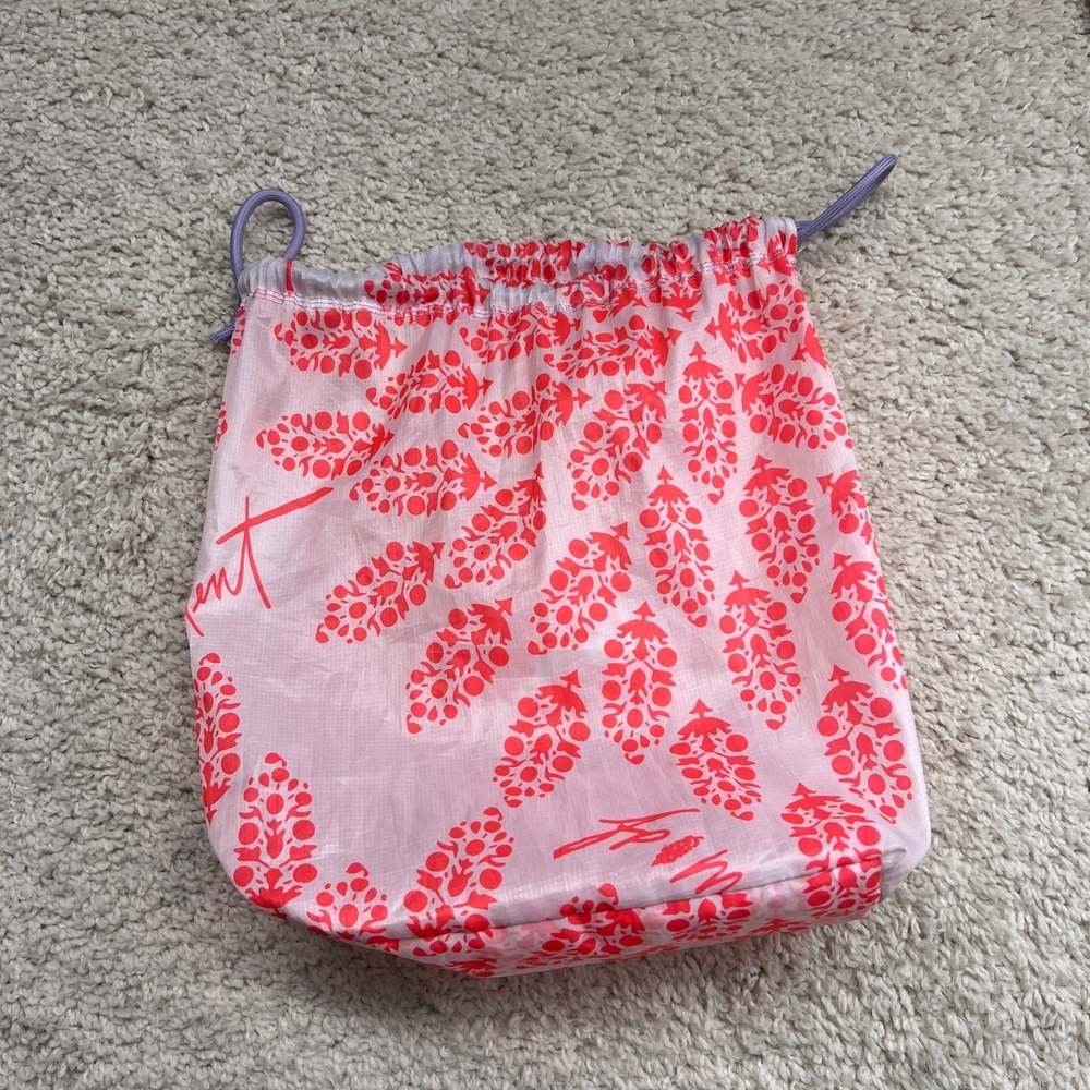 Free People FP Movement Reusable Cinch Tote Bag Colorful